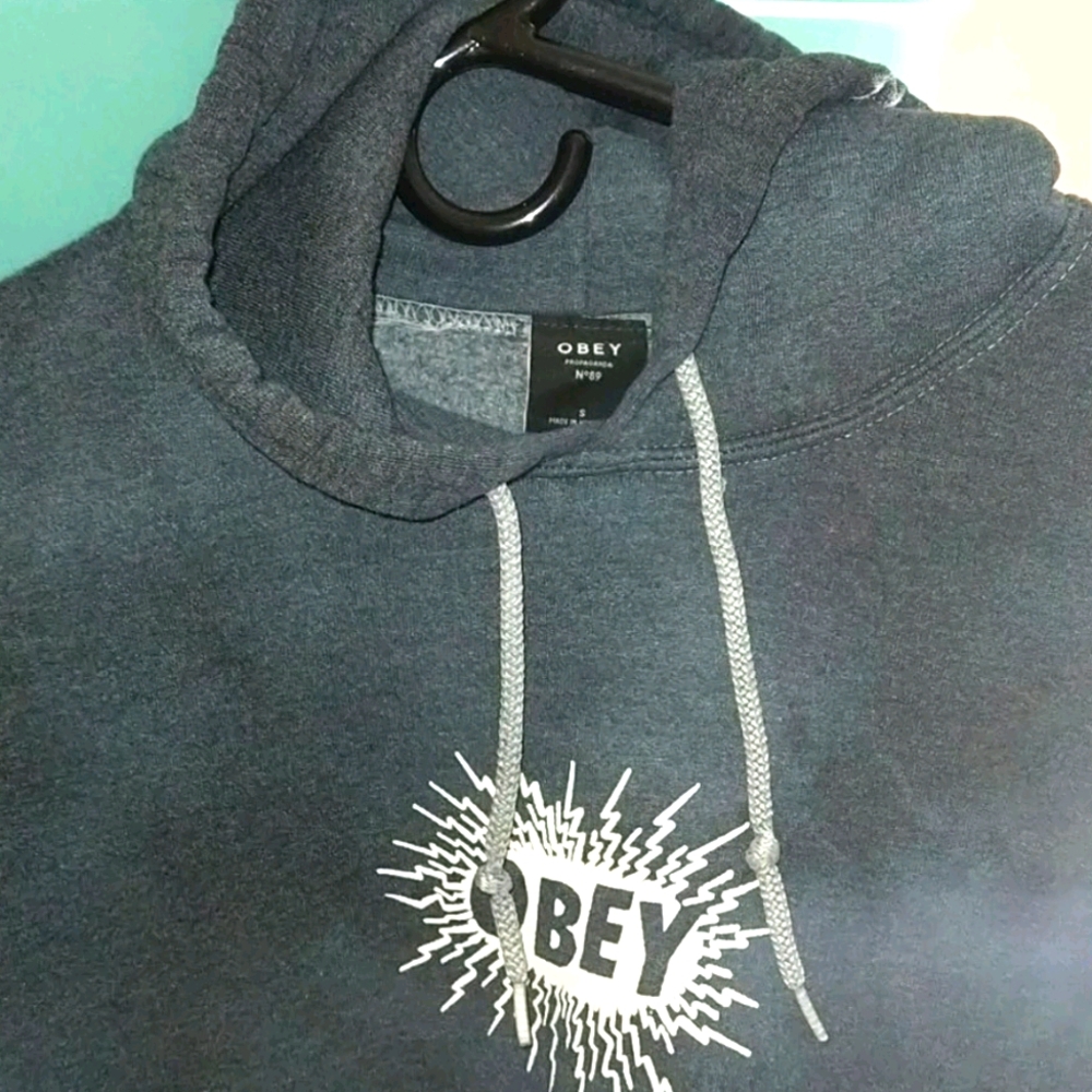 Obey Grey Hoodie
